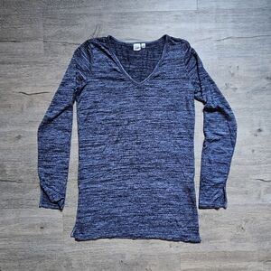Gap Knit Slit Tunic Sweater Size Small-Tall